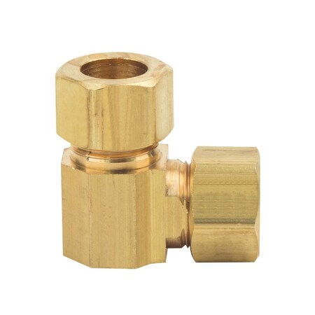 Thrifco Plumbing No. 65-C 1/2 Inch Lead-Free Brass Compression 90 Elbow 4401072